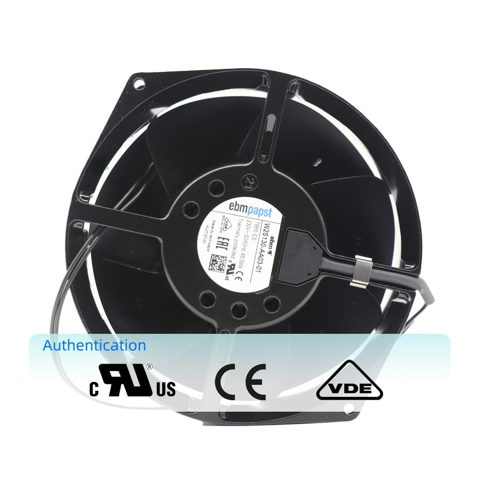 EBM Papst W2S130-AA03-01 Axiallüfter 230 V/AC (Ø x H) 130 mm x 55 mm