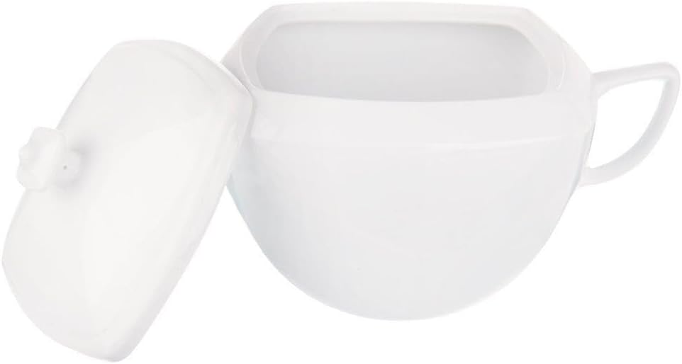 orion group Porzellan-Suppenvase Suppenvase Suppenterrine aus Porzellan mit Deckel 3,5 L