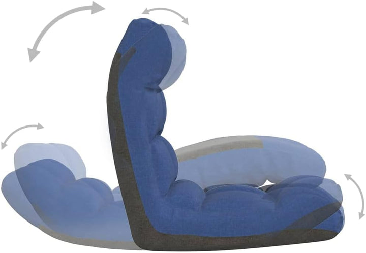 vidaXL Bodenstuhl Faltbar Schlafsessel Relaxsessel Sofastuhl Bodenkissen Bodensessel Bodensofa Relax