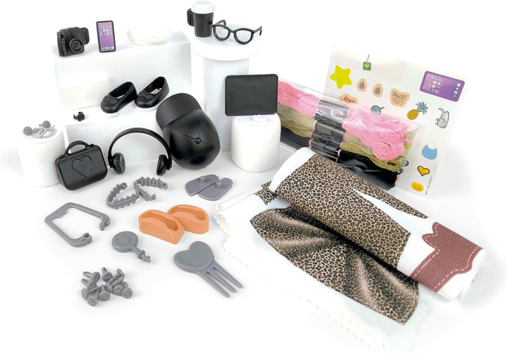 Educa - My Model Animal Print | Kreieren & gestalten Sie Ihre Puppe. Es umfasst über 150 Looks & übe