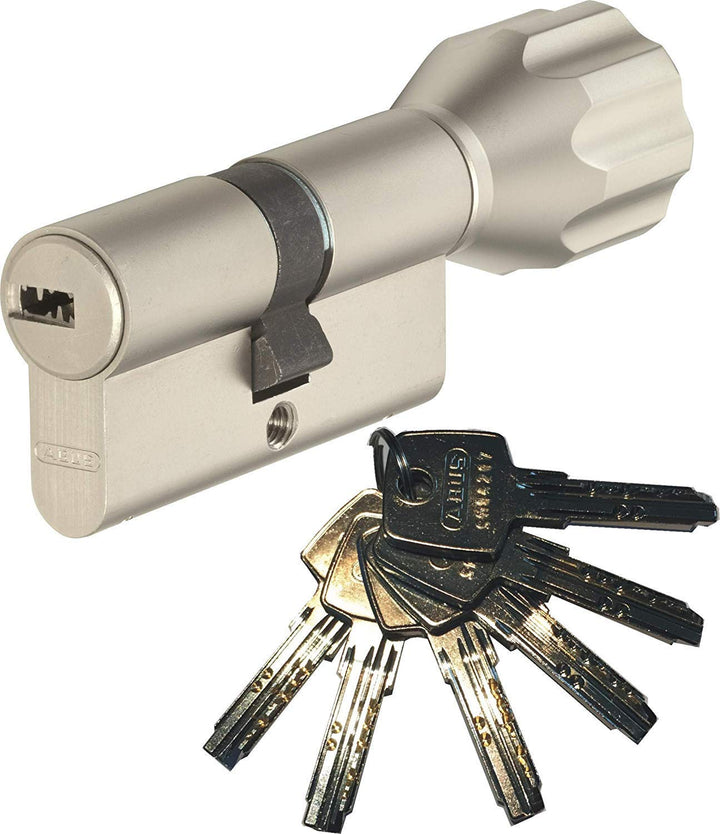 ABUS EC550 Profil-Knaufzylinder Länge Z35/K40mm mit 6 Schlüssel
