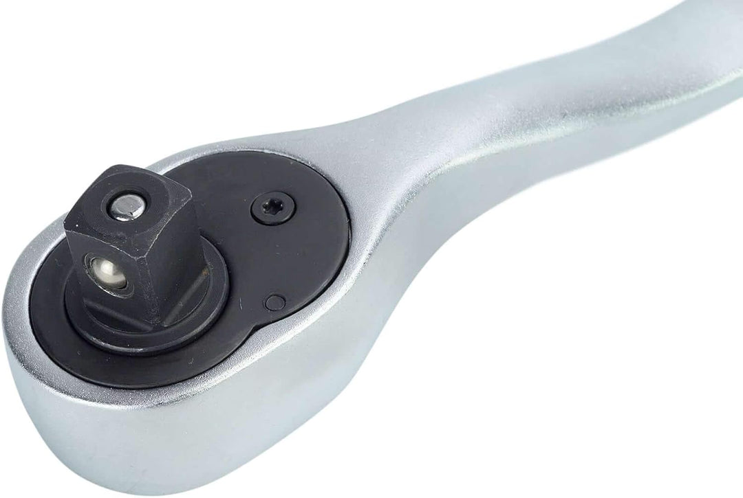 Haskyy I Hebel-Umschaltknarre-Set 1/2" + 3/8" + 1/4" Zoll mit 72 Zähnen I feinverzahnte Ratsche aus