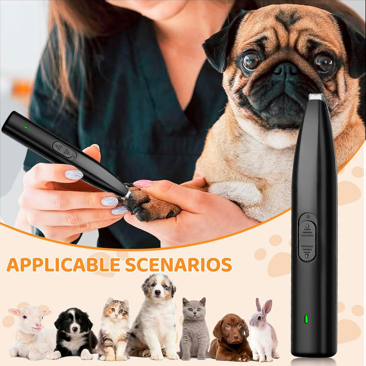 Hundeschermaschine, Pfotentrimmer für Hunde, Schermaschine Hund Pfoten Leise, Elektrischer Haustier