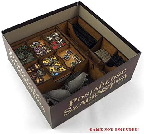 docsmagic.de Organizer Insert for Mansions of Madness: Second Edition Box - Einsatz Mansions of Madn