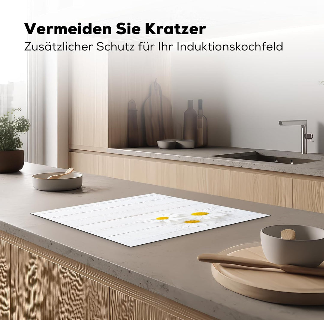 Herdabdeckplatte Einteilig Abdeckplatten Cerankochfeld Abdeckung Ceranfeld Herdplattenabdeckung Indu