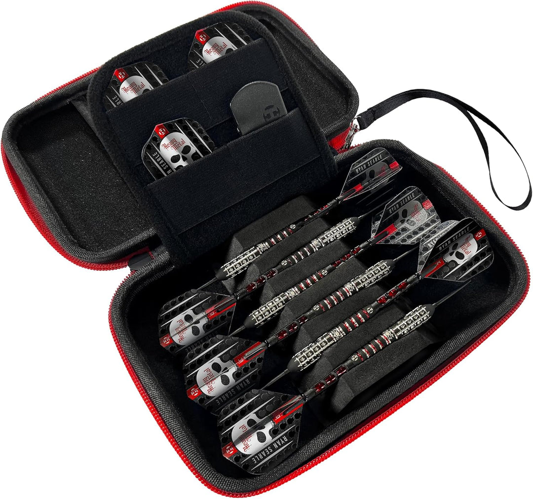 Harrows Darts Case Ryan Searle Player Pro 6 v2 | Darttasche Darts Halter I Darttasche für 6 Darts |