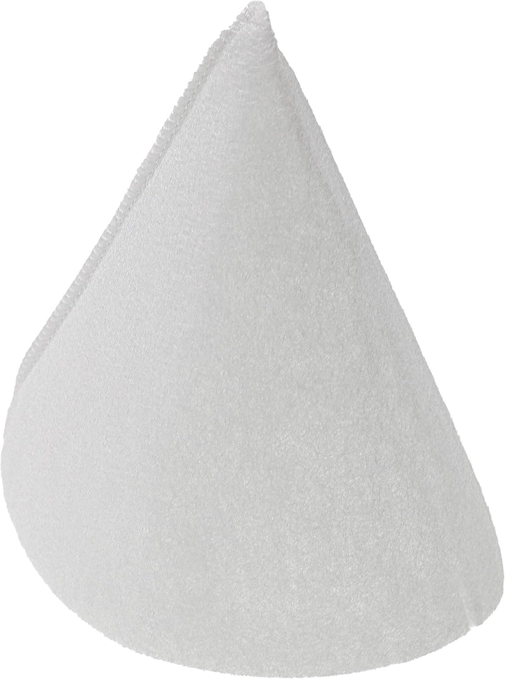 vhbw 30x Kegelfilter für Lüftungsanlage z.B. kompatibel mit Zehnder - Abluftfilter G4, DN 125 Weiss