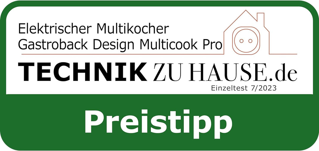 Design Multicook Pro, 42527, 8 in 1 Multifunktionskocher mit voreingestellten Programmen, 5 Liter, 3