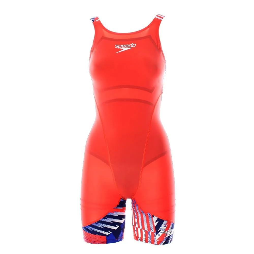 Speedo Damen Fastskin LZR Ignite Kneeskin Badeanzug 18 Rot, 18 Rot