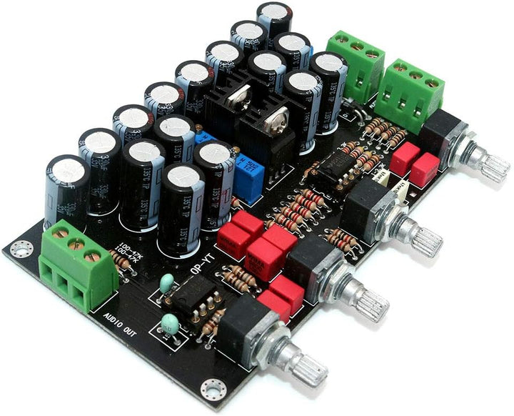 DollaTek HIFI Verstärker Audio OPA2604 + AD827 OPAMP 5532 LM337 LM317 Vorverstärker Vorverstärker La