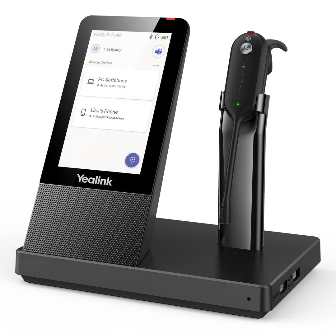 Yealink DECT Headset WH67 Teams, WH67 Teams
