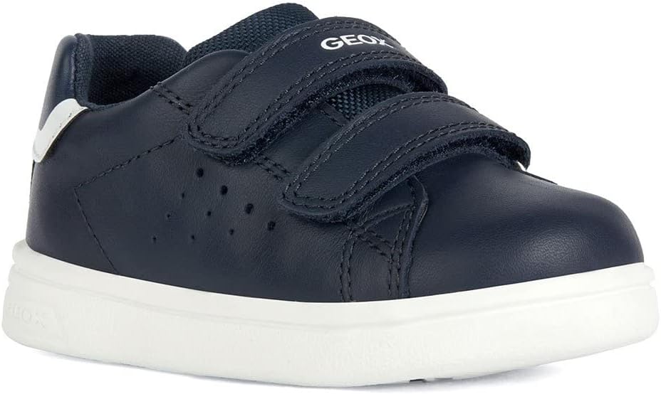 Geox Baby-Jungen B Djrock Boy Sneaker 20 EU Navy White, 20 EU Navy White