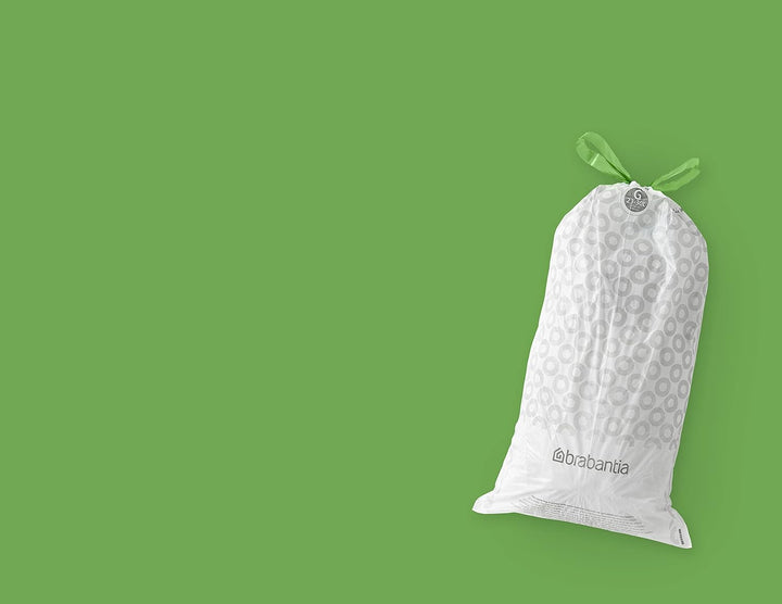 Brabantia Müllbeutel PerfectFit Multipack (Code G - 23L / 30L) Extra Starke Müllsäcke mit Zugband, 6