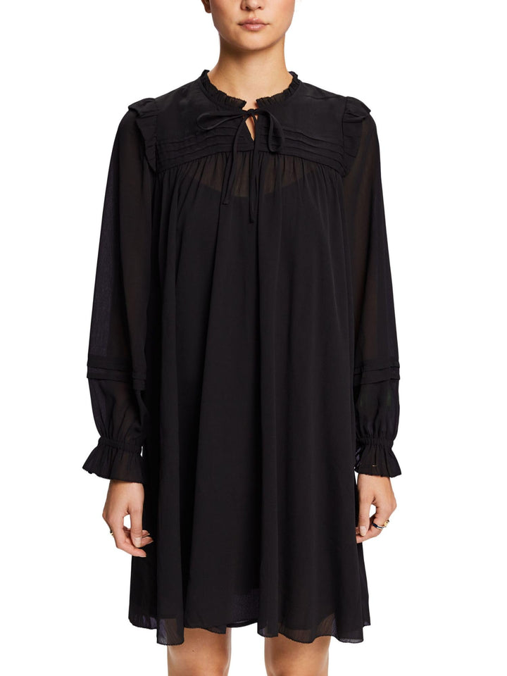 Esprit Damen 103ee1e342 Kleid 34 001/Black, 34 001/Black