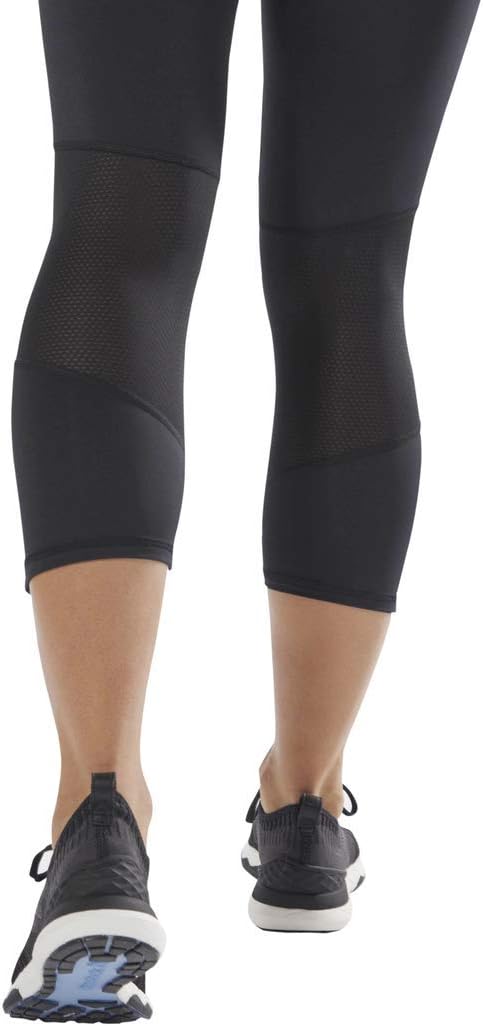 Reebok Damen Running Essentials 3/4 Tight Eng XS Schwarz, XS Schwarz