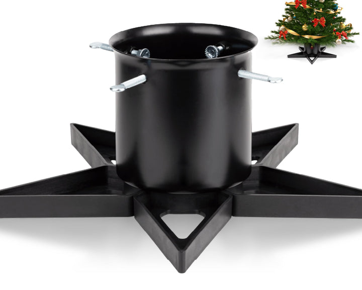 PUDO Christbaumständer Weihnachtsbaumständer Tannenbaumständer mit Wassertank: Baumständer Weihnacht