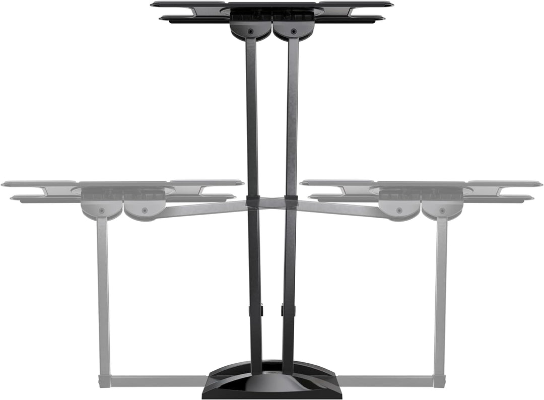 Meliconi Space System DUALMOTION OLED TV-Wandhalterung mit Doppelarm und Doppelrotation, OLED-TV-Hal