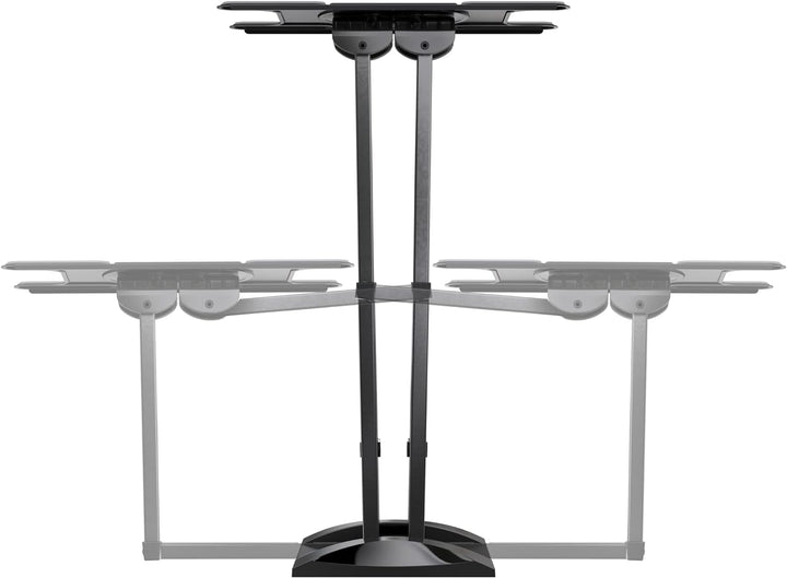 Meliconi Space System DUALMOTION OLED TV-Wandhalterung mit Doppelarm und Doppelrotation, OLED-TV-Hal