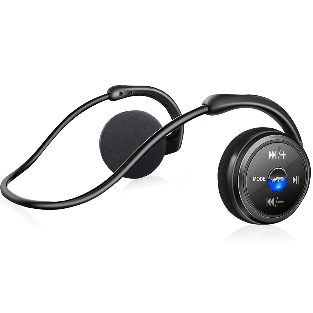 Kabellose Kopfhörer mit FM-Funktion, Bluetooth 5.0-Kopfhörer, Sport, schweissfest, Freisprechen, unt