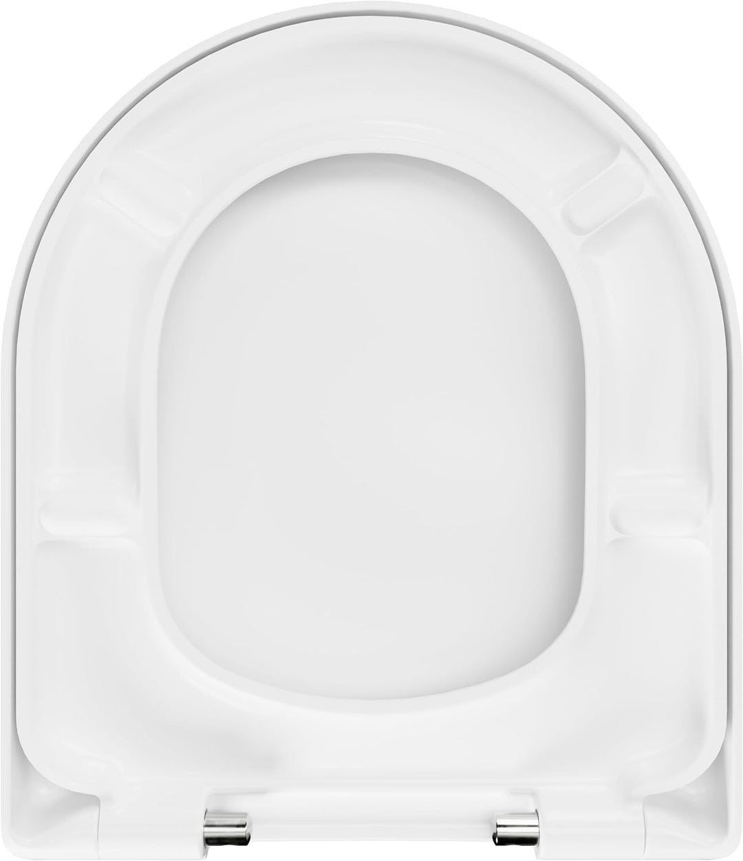 LUVETT® WC-Sitz inkl. 3 Edelstahl Montagelösungen & Absenkautomatik Softclose, Made in EU, antibakte