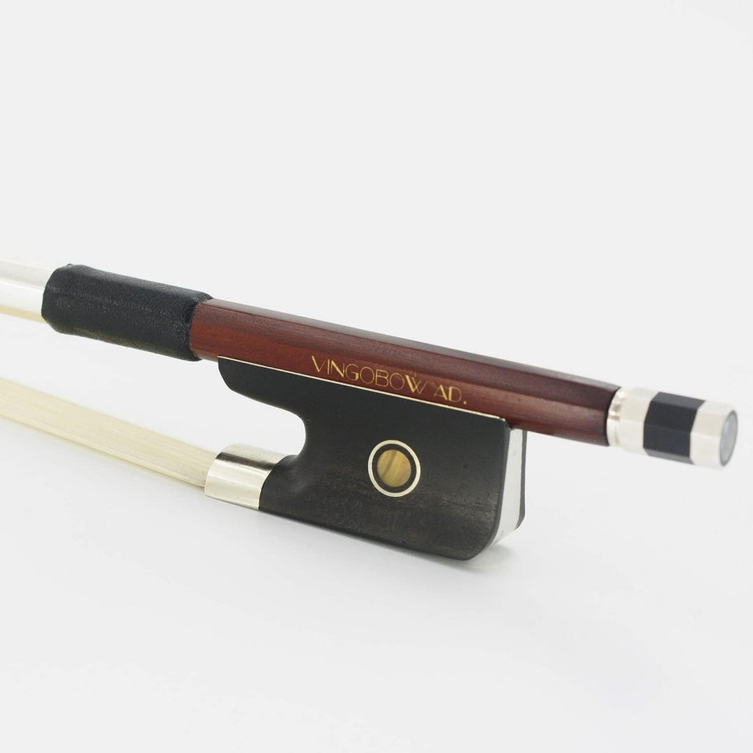 VINGOBOW Brazilwood Cello Bogen Cellobogen Pernambuco Leistung Natürlich Mongolisches Rosshaar 1/4 G
