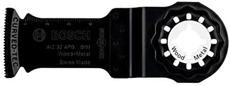 Bosch Professional 10x Tauchsägeblatt AIZ 32 APB (für Holz und Metall, 50 x 32 mm, Zubehör Multifunk