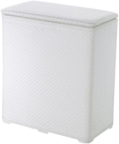 Kleine Wolke 5067100860 Wäschebox Wäscheboy, 48 x 27 x 55 cm, weiss, Weiss