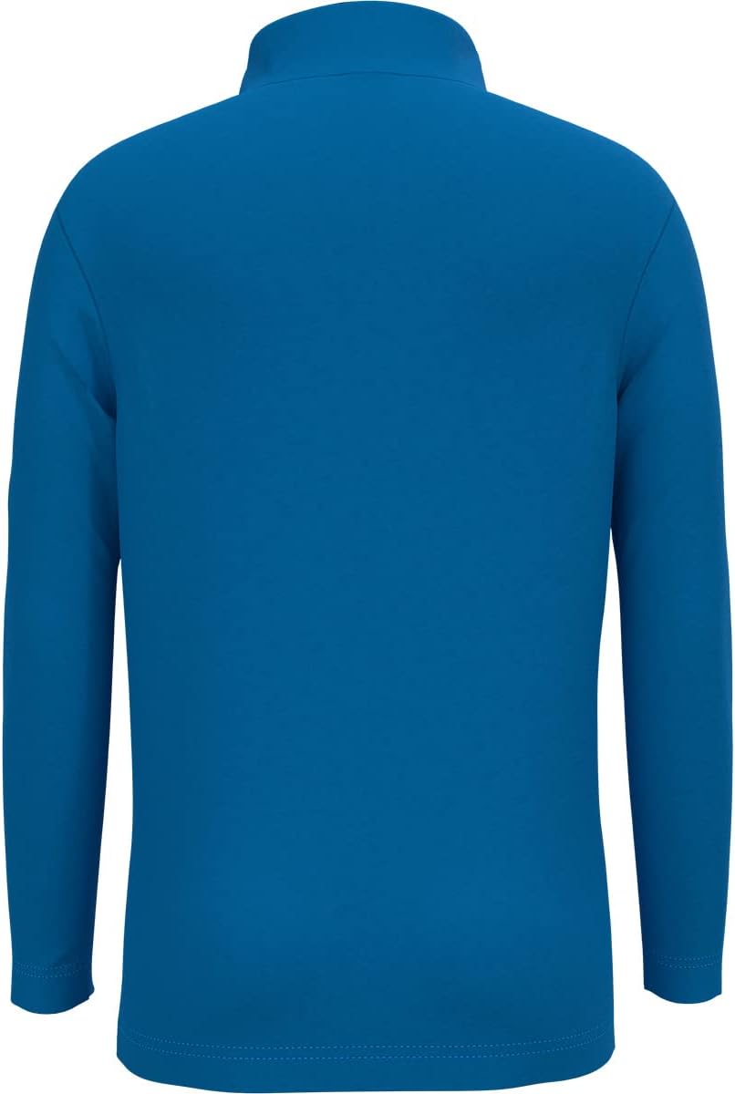 Odlo Kids Langarm Shirt mit halben Reissverschluss Berra 104 Indigo Bunting, 104 Indigo Bunting
