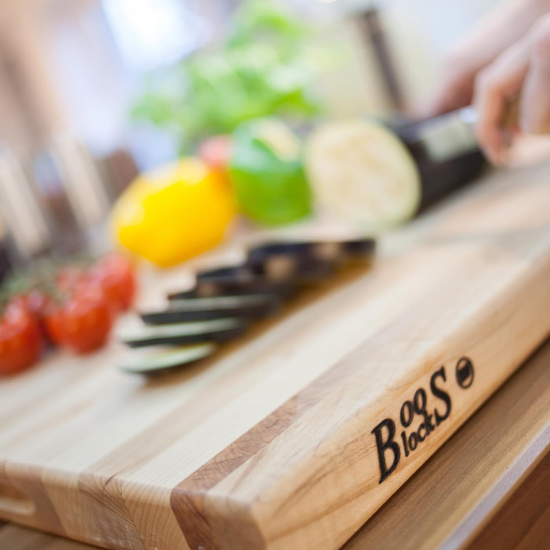 Boos Blocks R02 Pro Chef Schneidebrett, massivholz, nordamerikanische Ahornholz, 24 Inches x 18 Inch