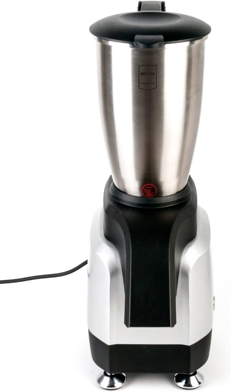 METRO Professional Elektrischer Eiszerkleinerer Ice crusher GEIC1000, Edelstahl, 3 L, 200 W, 160 kg/