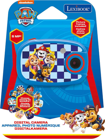 Lexibook DJ070PA Paw Patrol Helfer auf Vier Pfoten Chase, Digitalkamera 5MP, LCD-Bildschirm, 10 Aufk