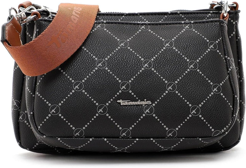 Tamaris Umhängetasche TAS Anastasia 31171 Damen Handtaschen Print Einheitsgrösse Black 100, Einheits