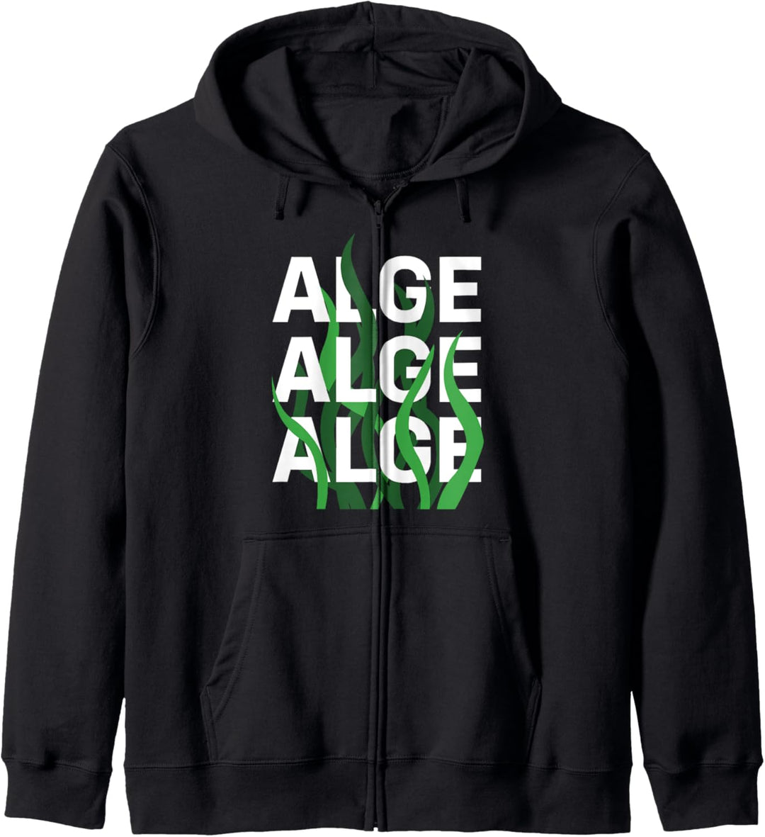 Alge Alge Alge Spielothek Kapuzenjacke