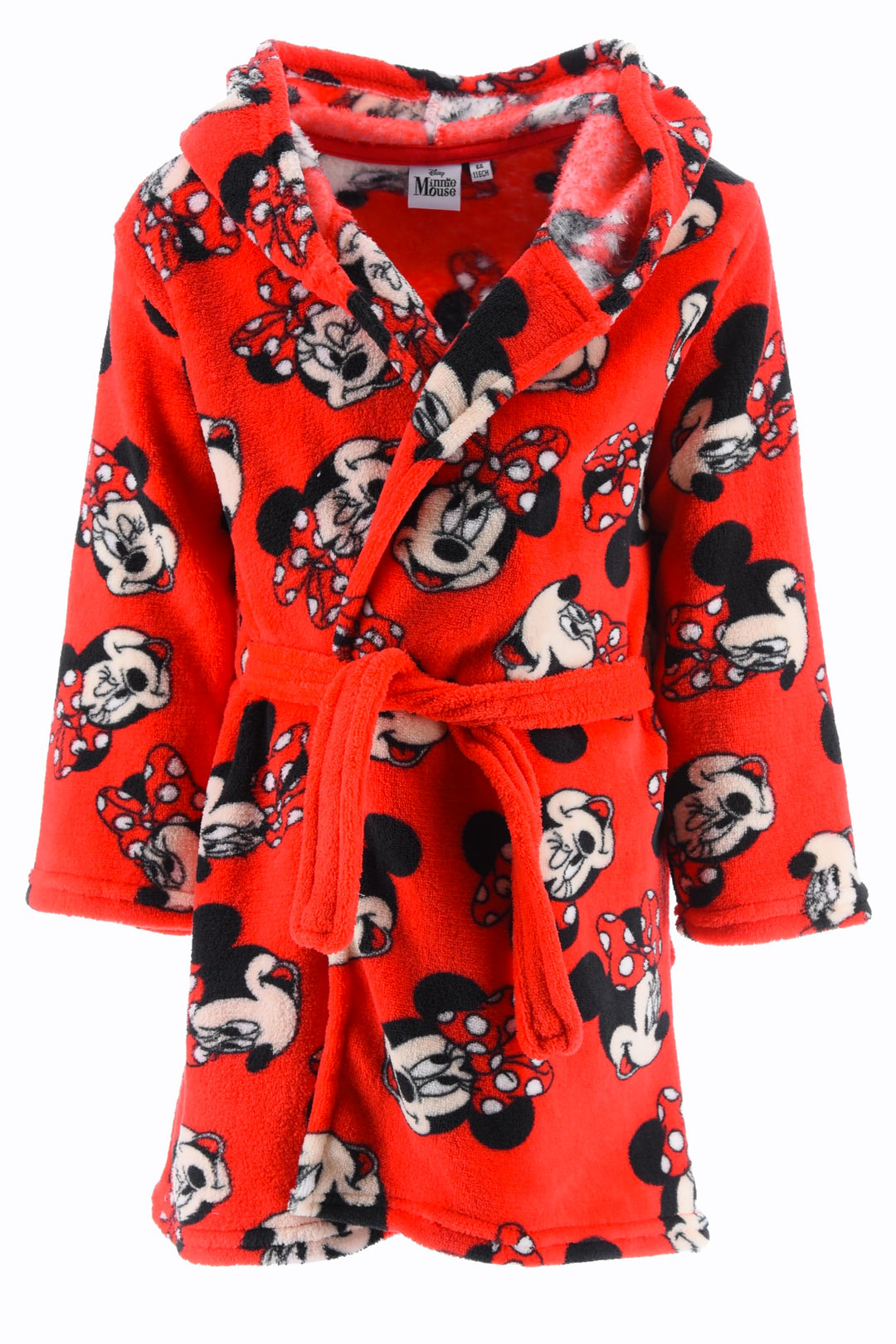 Disney Minnie Mouse Bademantel für Mädchen, Warmer und Weicher Morgenmantel für Kinder, Geschenk für