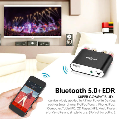 Nobsound NS-10G PRO Hi-Fi DSP 100W (50W x 2) Digital Bluetooth 5.0 Amplifier 2.0 Channel Stereo Powe
