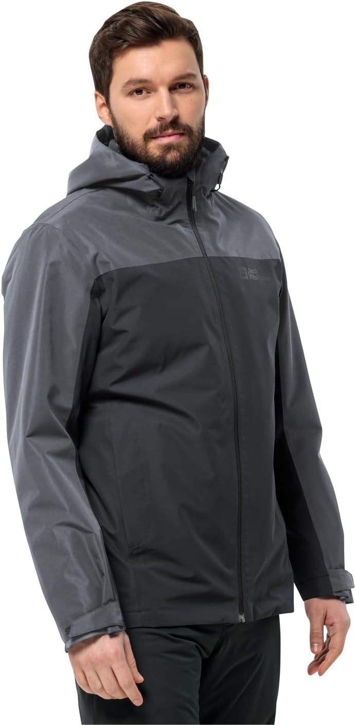 Jack Wolfskin Herren Taubenberg 3in1 Jkt M Jacket (1er Pack), phantom