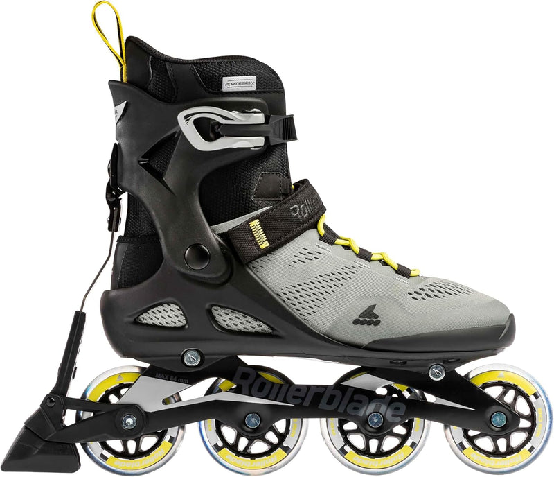 Rollerblade 245 Silver/Neon Yellow, 245 Silver/Neon Yellow