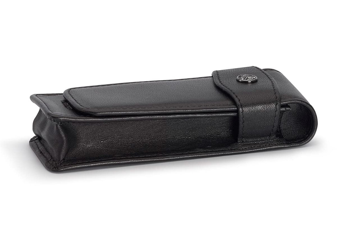Kaweco 2er Laschen Leder Etui lang I Stifte Etui passend für grosse Stifte I Schreibetui aus echtem