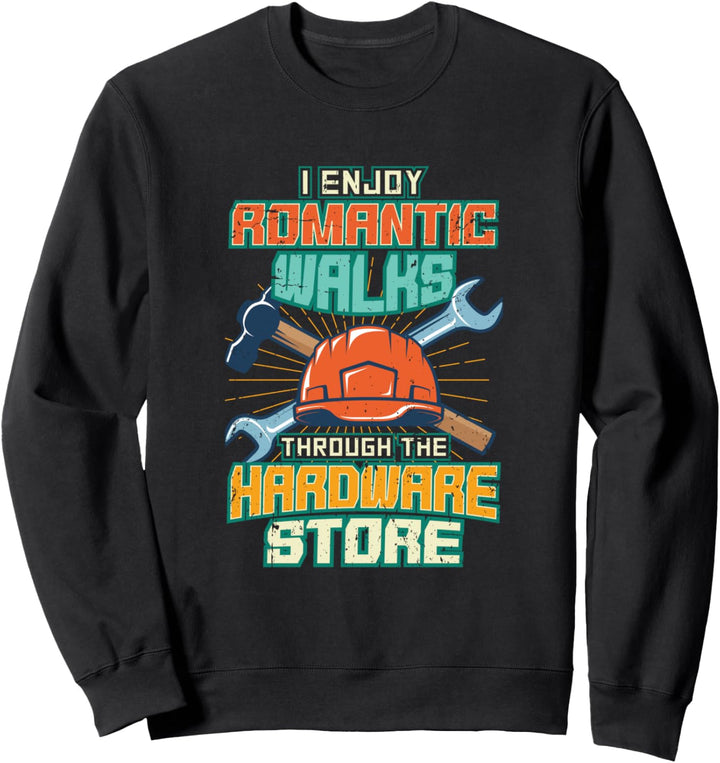 Lustige Papa Handyman Zimmerer Hardware Tools Vatertag Sweatshirt
