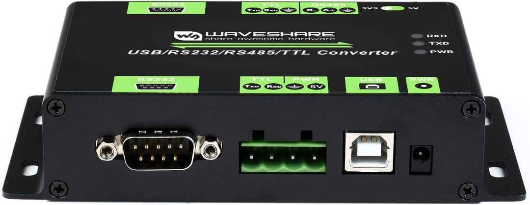 Waveshare Industrial USB / RS232 / TTL to RS232 / 485 / TTL Isolated Multi-Bus Converter Adapter Mod