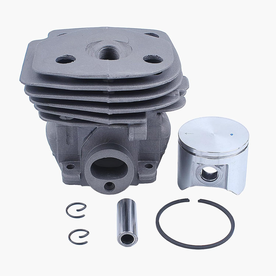 HAISHINE 47mm Zylinderkopfkolbensatz für Husqvarna 359 357 XP 357XP Kettensägemotor Motorteile 537 1