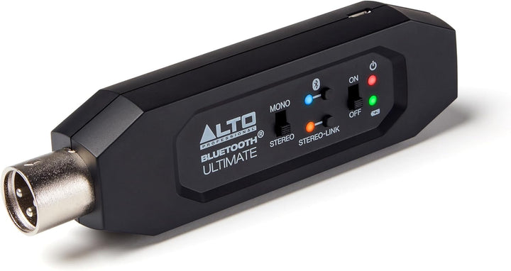 Alto Professional Bluetooth Ultimate - Wiederaufladbarer Bluetooth-Stereo-Empfänger mit XLR-Verbindu