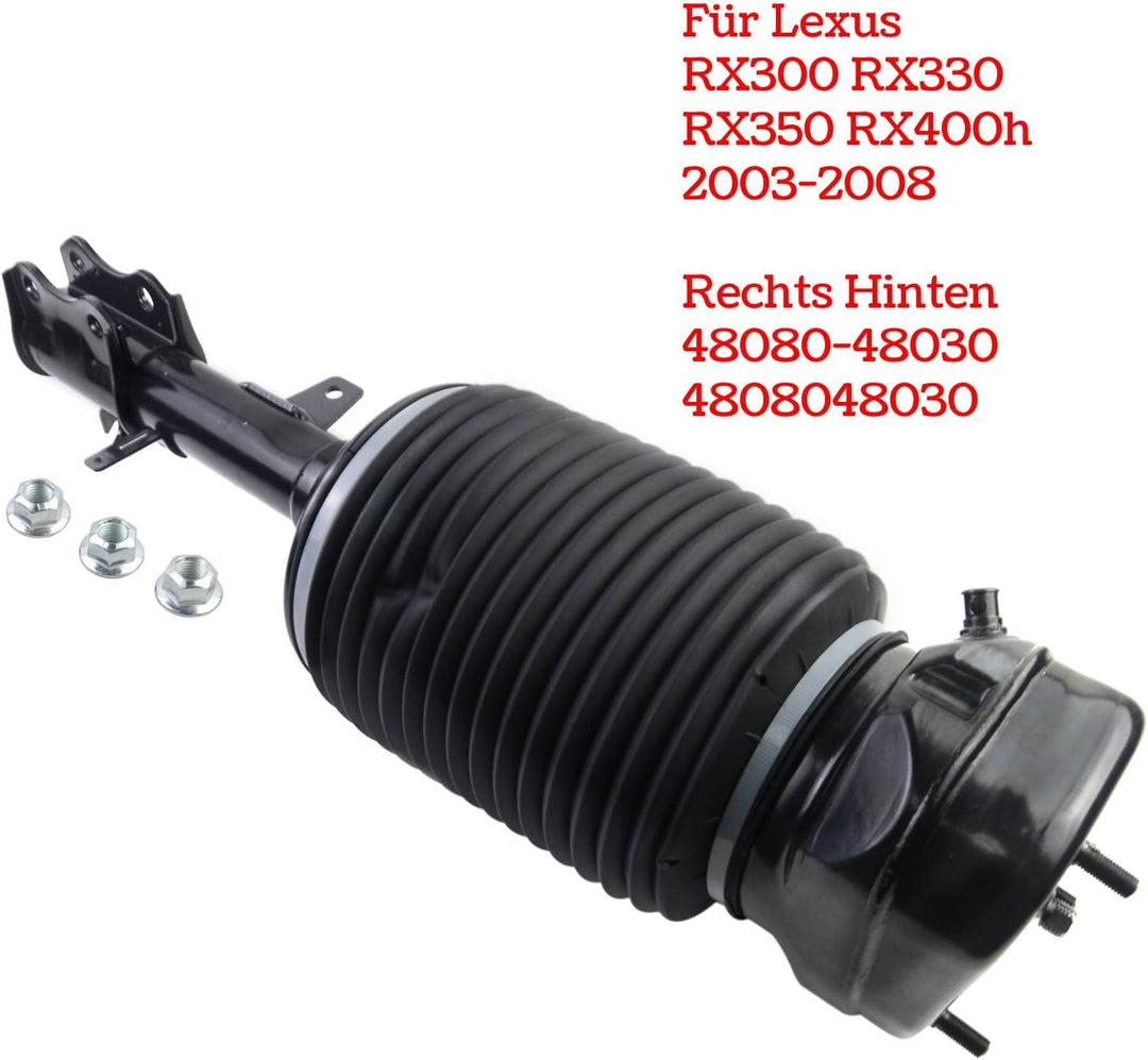 NSGMXT Ersatz für 2003-2008 Le-x-us RX300 RX330 RX350 Federung Stossdämpfer Federbeine Rechts Hinten