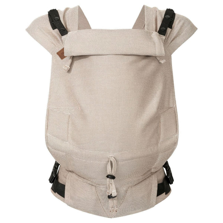 Hoppediz Babytrage Primeo, für Neugeborene ab Geburt, Bauchtrage, Rückentrage, 100% Bio-Baumwolle, D