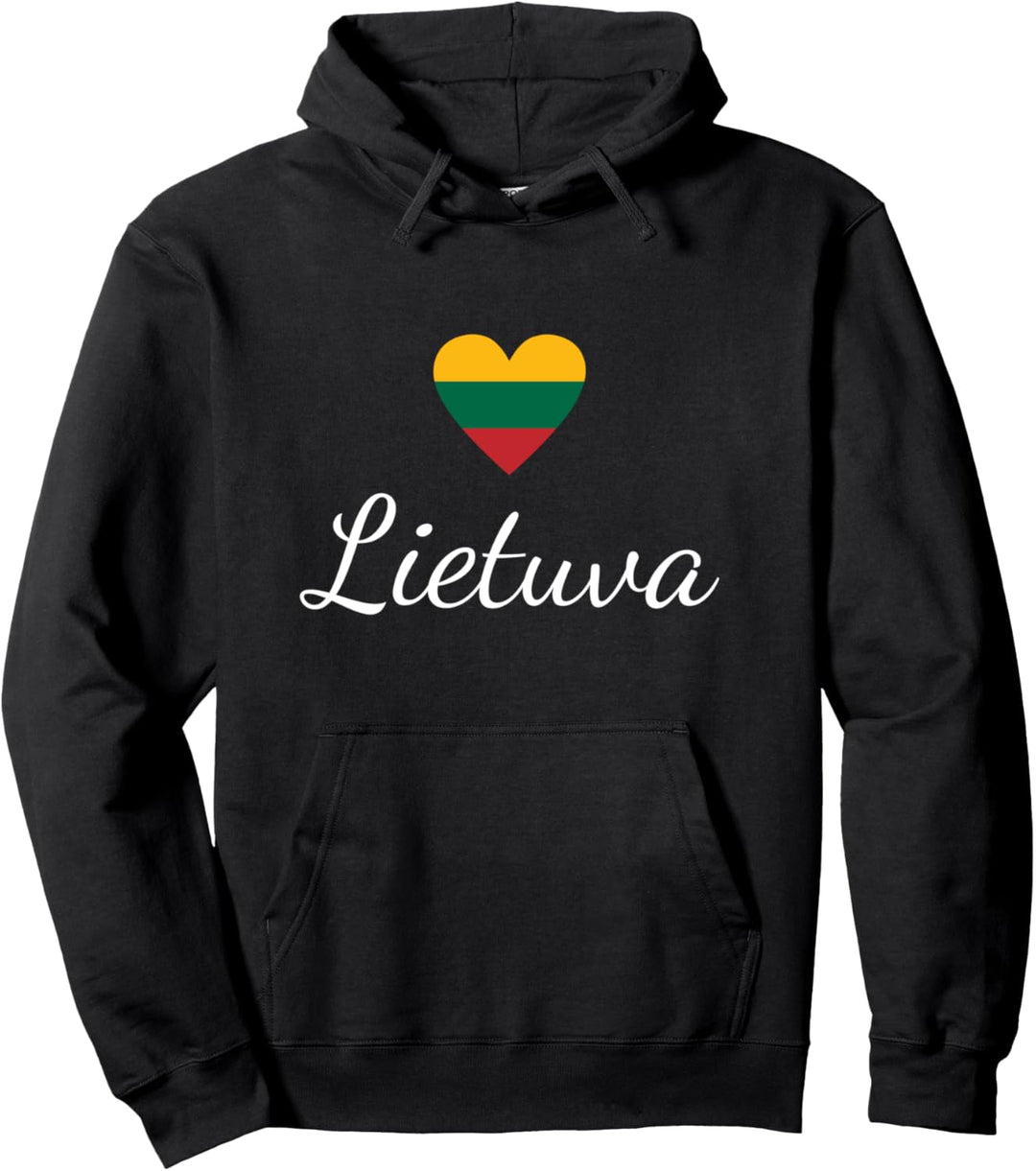 Litauen Flagge, Lithuania Flag, Lietuva, Flagge Litauen Pullover Hoodie
