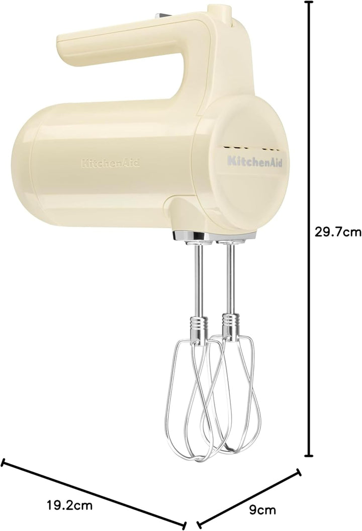 KitchenAid 5KHMB732EAC Color Elektrische Creme ohne Kabel 7 Geschwindigkeiten