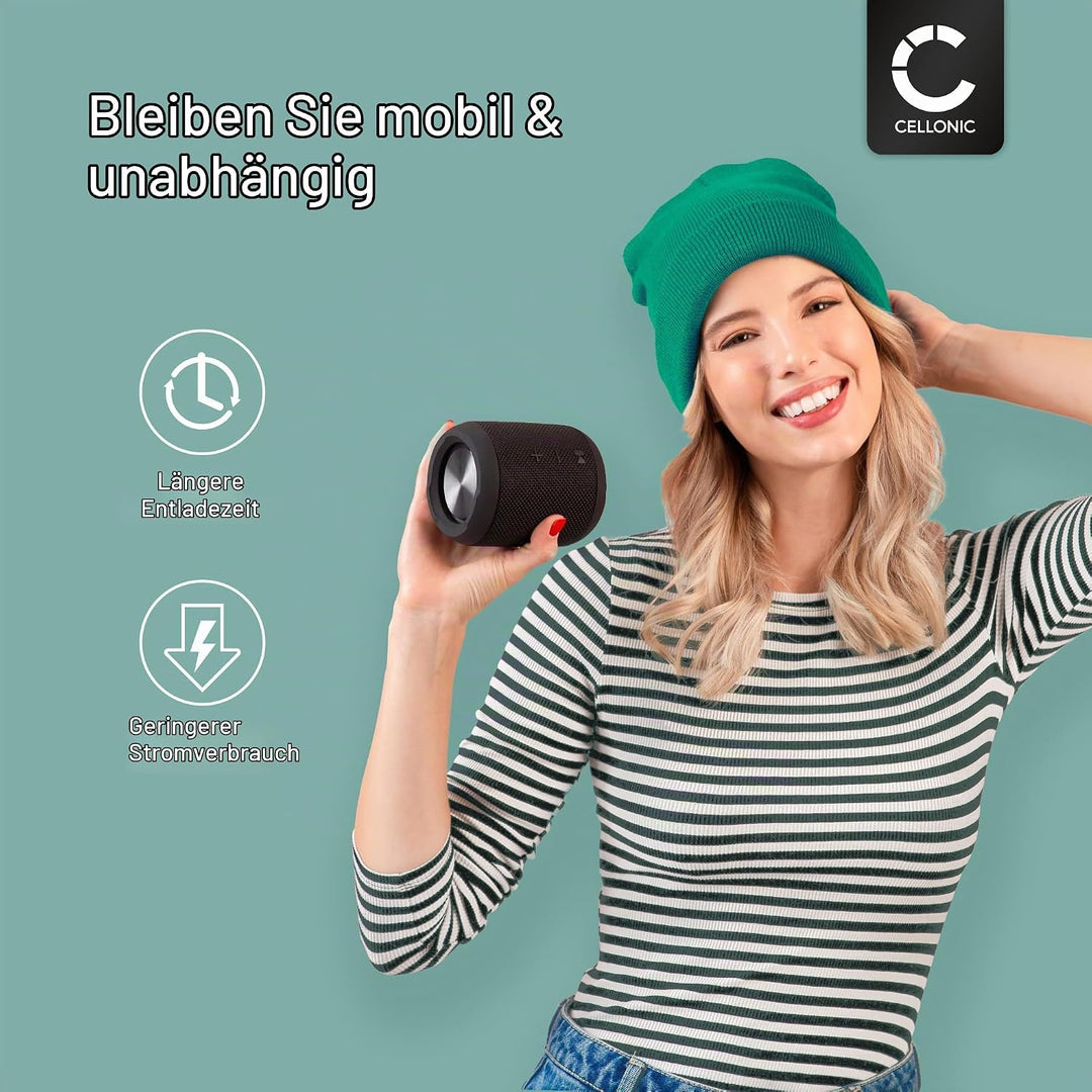 CELLONIC Akku kompatibel mit Logitech Ultimate Ears UE Boom 2 3.7V 3400mAh 1x 3400mAh, 1x 3400mAh
