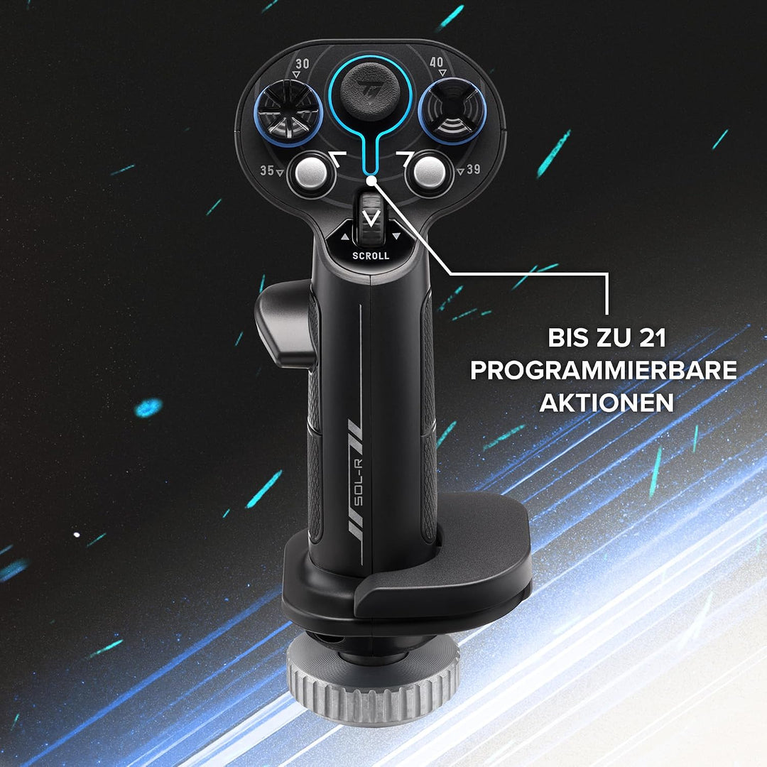 Thrustmaster Sol-R 3 AVA Add-On Grip – Der PC-Joystick für Dominanz und Erkundung im Weltraum.