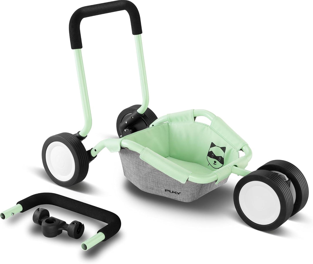 PUKY WUTSCH TRAILY Bundle | Sicheres Laufrad für Kleinkinder ab 1,5 Jahren | Rutschfahrzeug mit Lauf