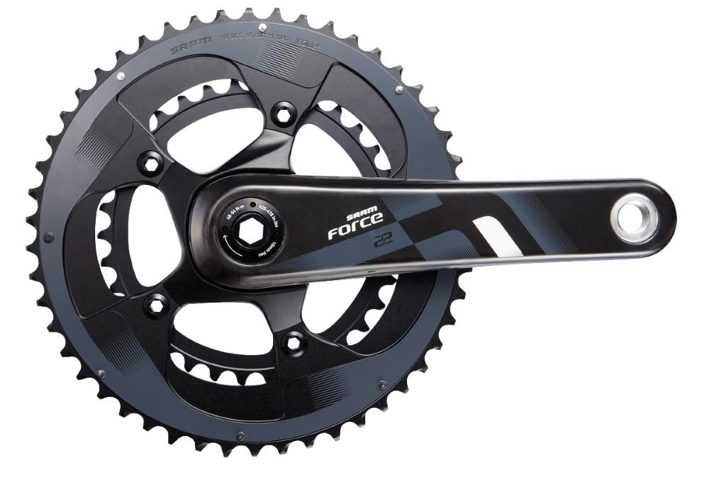 Sram Force22 Kurbelgarnitur 165mm GXP-50t-34t, 165mm GXP-50t-34t